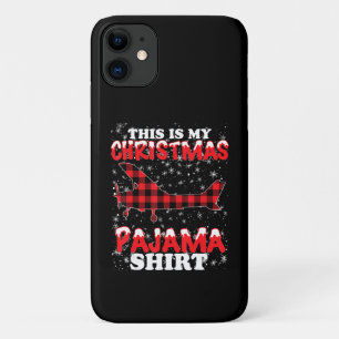Case-Mate iPhone Case Christmas Pyjama Funny Aviation Airplan Cadeau
