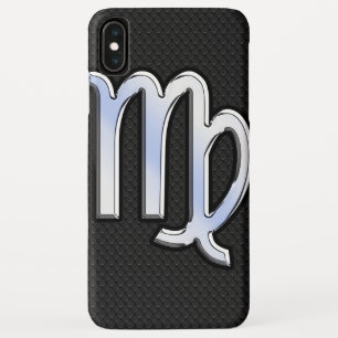 Coque Case-Mate Pour iPhone Chrome Comme Virgo Zodiac Connexion peau de serpen