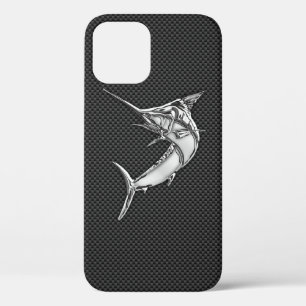 Etui iPhone Case-Mate Chromes marlin on carbon fiber