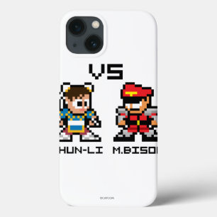 Coques Pour iPhone Chun-Li 8 bits VS M.Bison