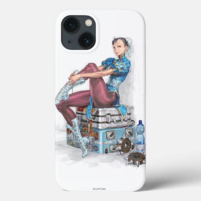 Coques Case-Mate iPhone Chun-Li Tying Shoe (Verso)