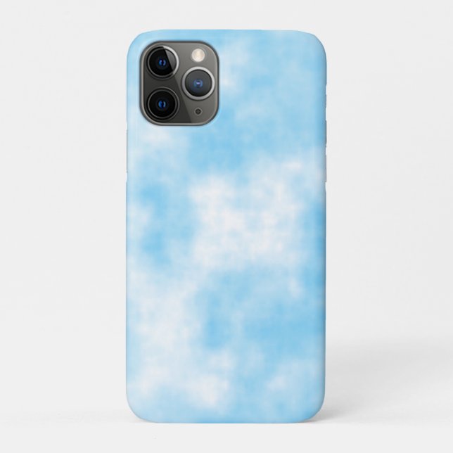 Coques Case-Mate iPhone Ciel bleu et art Cloud personnalisés (Dos)