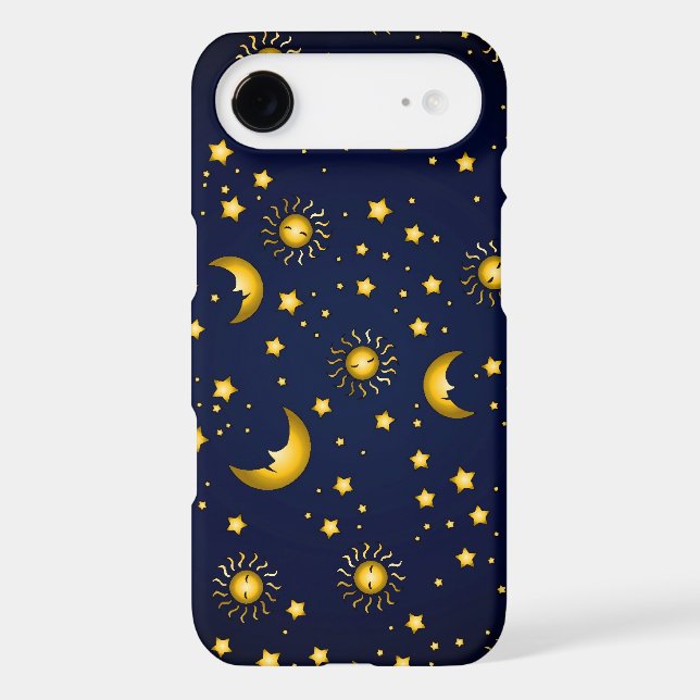 Coques Case-Mate iPhone Ciel foncé : Bleu-foncé (Verso)