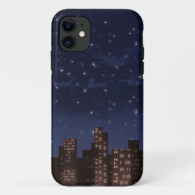 Coques Case-Mate iPhone Ciel nocturne (Dos)