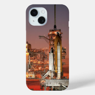 Coque Pour iPhone 15 Ciel rouge pour le lancement de la navette spatial