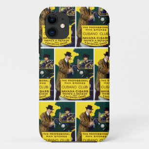 Etui iPhone Case-Mate Cigares Club Cubano vintages