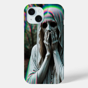 Coque Pour iPhone 15 cimetière thème iPhone 15 téléphone case