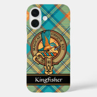 Cimier de martin-pêcheur sur Tartan