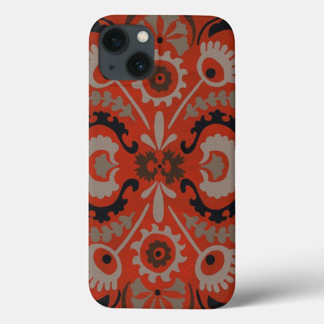 Coques Case-Mate iPhone Cinabre Suzani I (Verso)