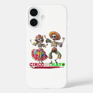 COQUE POUR iPhone 16 CINCO DE MAYO