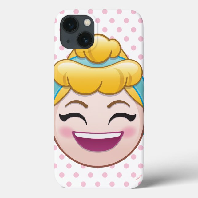 Coques Case-Mate iPhone Cinderella Emoji | Cendrillon - Heureux (Verso)