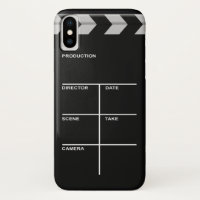 Cinéma clapboard pour l'action