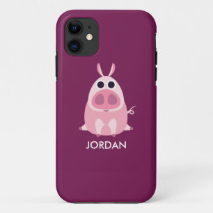 Coque iPhone 11 Circonspect le porc