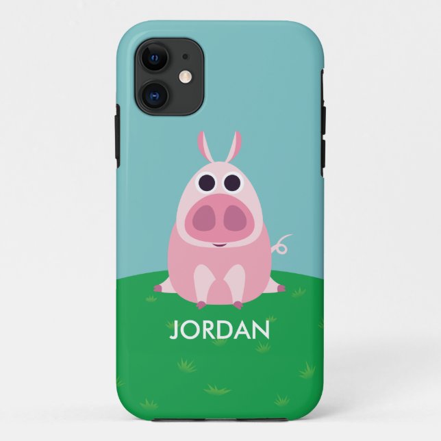 Coques Case-Mate iPhone Circonspect le porc (Dos)