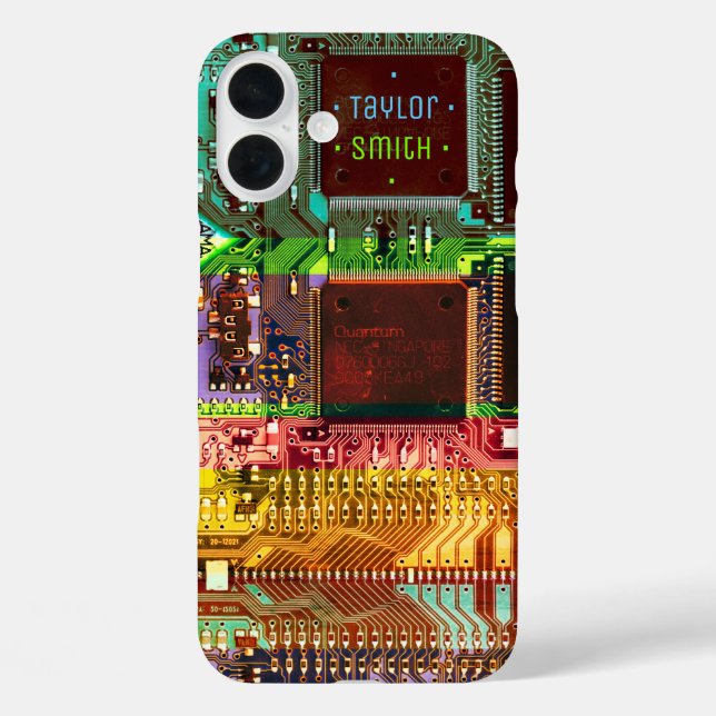 Coques Case-Mate iPhone Circuit imprimé cool électronique d'informatique P (Verso)