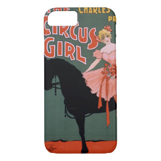 Case-Mate iPhone Case Cirque vintage d'acrobate féminin sur un cheval