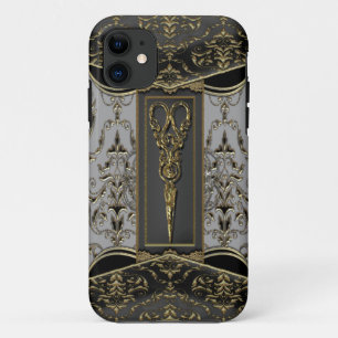 Etui iPhone Case-Mate Ciseaux Antiqued par Hazlehurst purs V