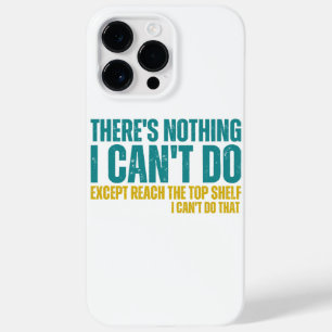 Coque Pour Pour iPhone 14 Pro Max Citation amusante Il n'y a rien que je ne peux pas