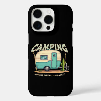 Coques iPhone 16 Pro Citation Camper et Camping Vintage