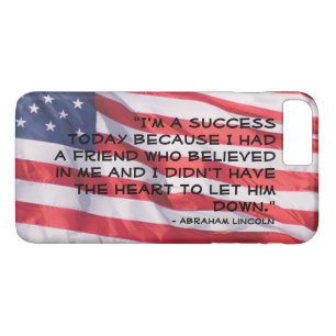 Case-Mate iPhone Case Citation d'Abraham Lincoln sur le succès
