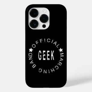 Coque Pour iPhone 14 Pro Citation de bande Geek officiel de la bande