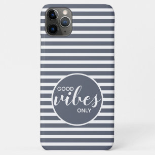 Case-Mate iPhone Case Citation de motivation 'Bonne énergie seulement' à