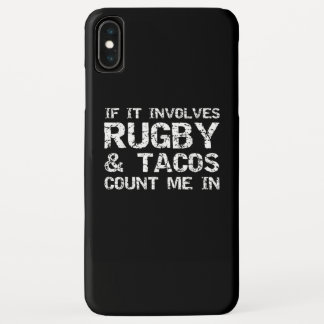 Case-Mate iPhone Case Citation Drôle Taco Si Elle Implique Rugby & Tacos