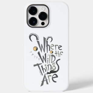 Coque Pour Pour iPhone 14 Pro Max Citation graphique de Where the Wild Things Are