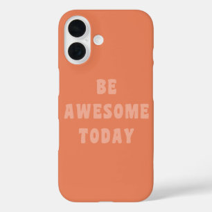 Coque Pour iPhone 16 Citation Inspirante et Motivante pour être Incroya
