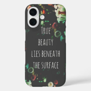 Coque Pour iPhone 16 Citation Inspirationnelle Coral Reef