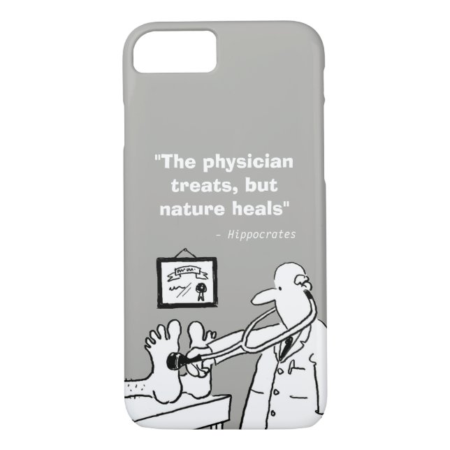 Coques Case-Mate iPhone Citation Médicale et image amusante (Dos)