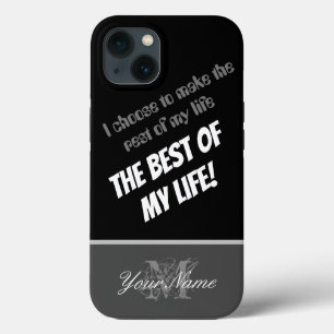 Case-Mate iPhone Case Citation motivationnelle : Le meilleur de ma vie !