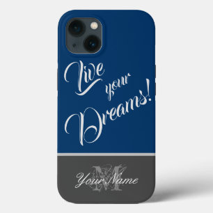 Case-Mate iPhone Case Citation motivationnelle : Vivez vos rêves !