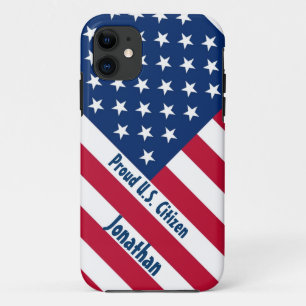 Coques Pour iPhone Citoyen fier patriote F504 des États-Unis