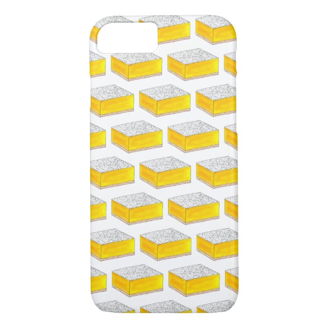 Coques Case-Mate iPhone Citron Carré Bar Pâtisserie Dessert Bake Vente Jau (Dos)