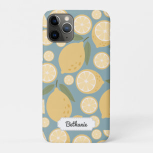 Case-Mate iPhone Case Citron jaune personnalisable Motif sans couture