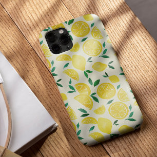 Case-Mate iPhone Case citrons d'aquarelle - jaune et vert