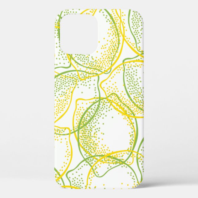 Coques Case-Mate iPhone Citrons et Limes : Motif frais. (Verso)