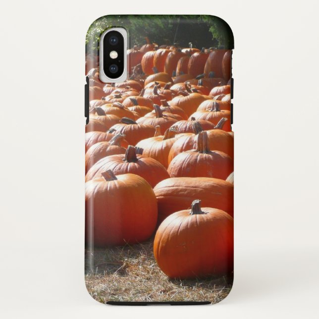 Coques Case-Mate iPhone Citrouille Patch Automne Harvest Photographie (Dos)