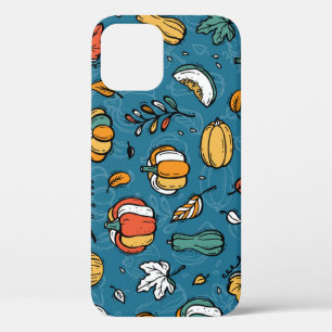 Case-Mate iPhone Case Citrouilles d'automne : Légumes tirés à la main