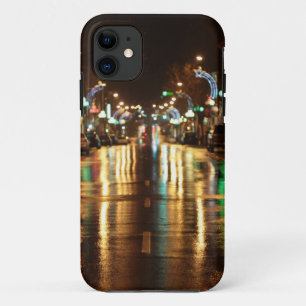 Coque Case-Mate Pour iPhone City street la nuit, Kingston, Ontario.