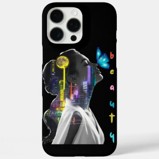 Coques iPhone 16 Pro Max Cityscape Beauté femme, jour femme