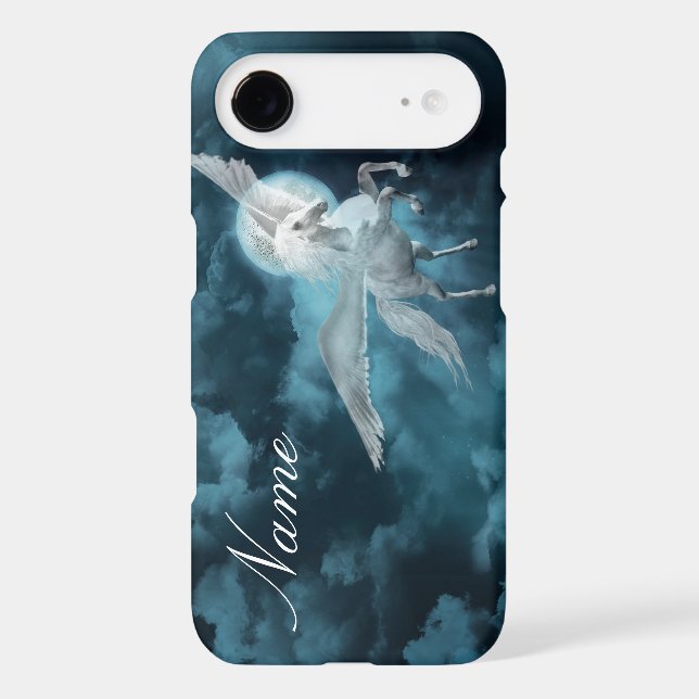 Coques Case-Mate iPhone Clair de lune Pegasus (Verso)