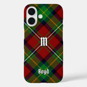 Coque Pour iPhone 16 Clan Boyd Tartan