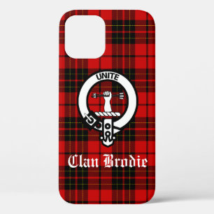 Case-Mate iPhone Case Clan Brodie Crest Badge et Tartan