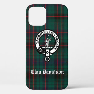 Case-Mate iPhone Case Clan Davidson Crest Badge et Tartan