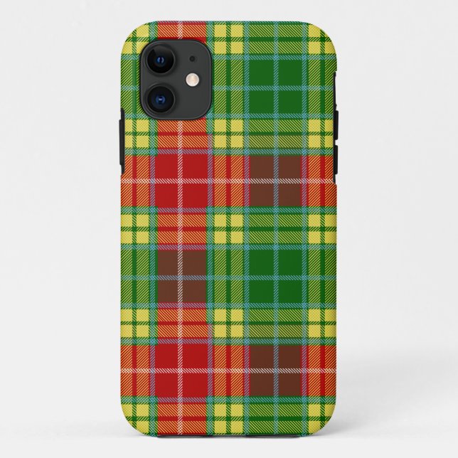 Coques Case-Mate iPhone Clan écossais Buchanan Tartan Plaid (Dos)