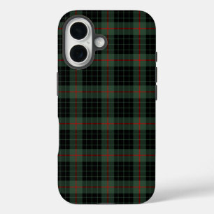 Coques iPhone 16 Clan gris vert foncé et tatan noir