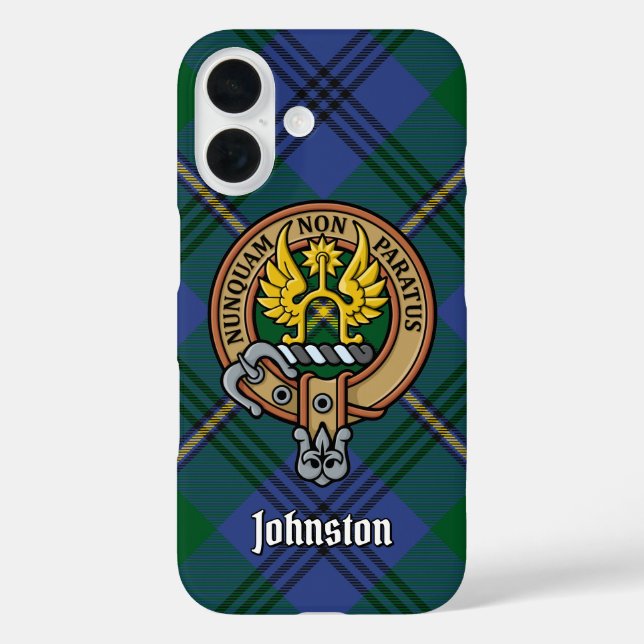 Coques Case-Mate iPhone Clan Johnston Crest (Verso)