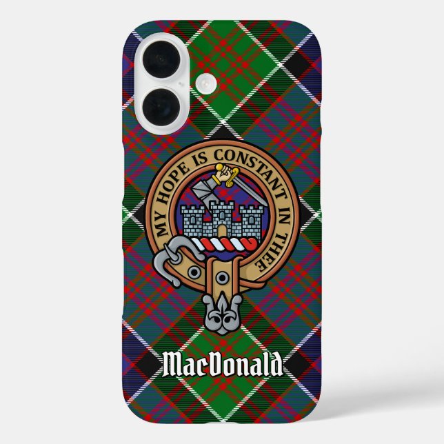 Coques Case-Mate iPhone Clan MacDonald de Clanranald Crest (Verso)